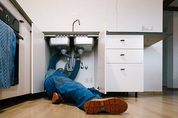 Professional Leak Detection technician working in Midway, NC
